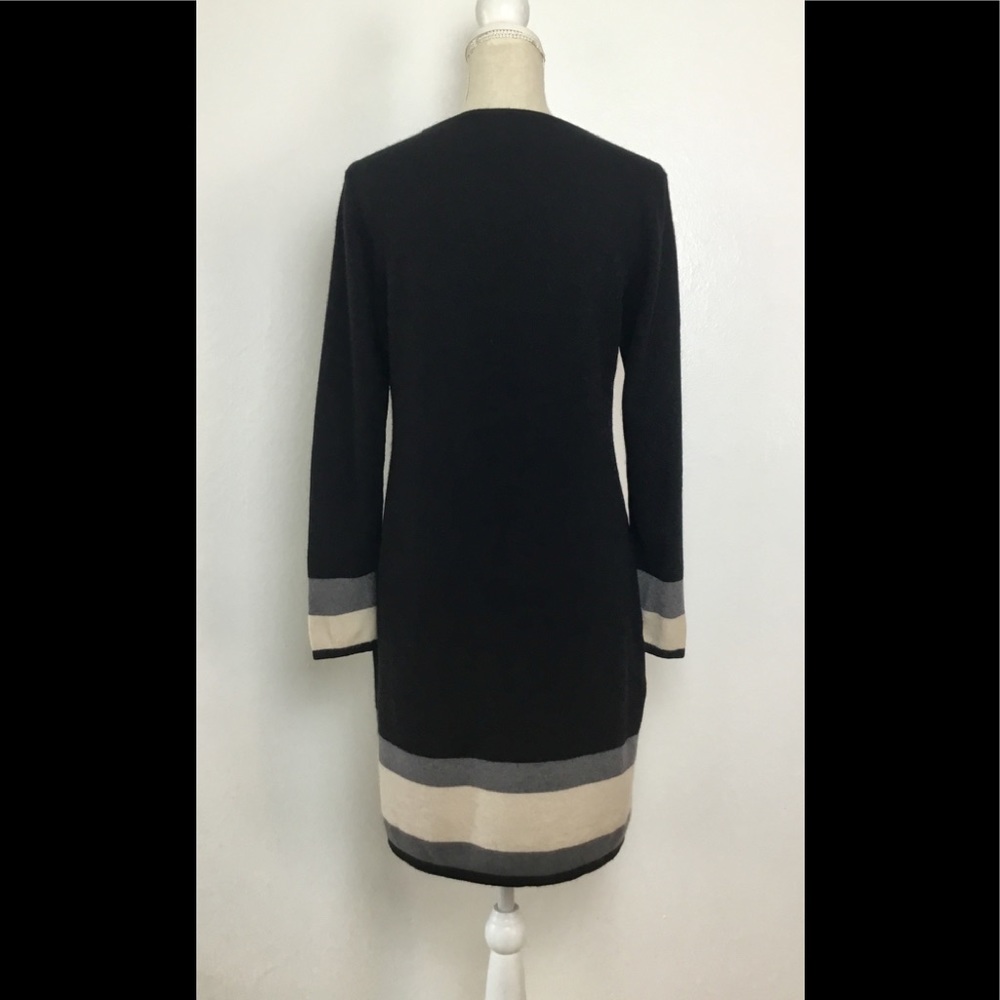 BLACK Saks 5th Avenue Dress Cashmere - Picture 4 of 4